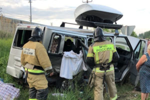 В Кабардино-Балкарии девять человек пострадали в ДТП с микроавтобусом
